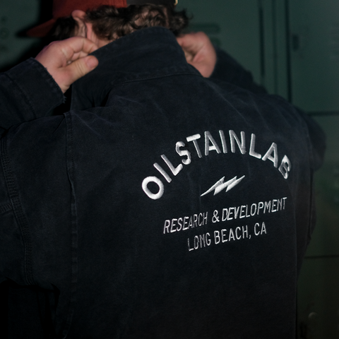 "PRE-ORDER" One-of-One OILSTAINLAB R&D Workwear Jacket
