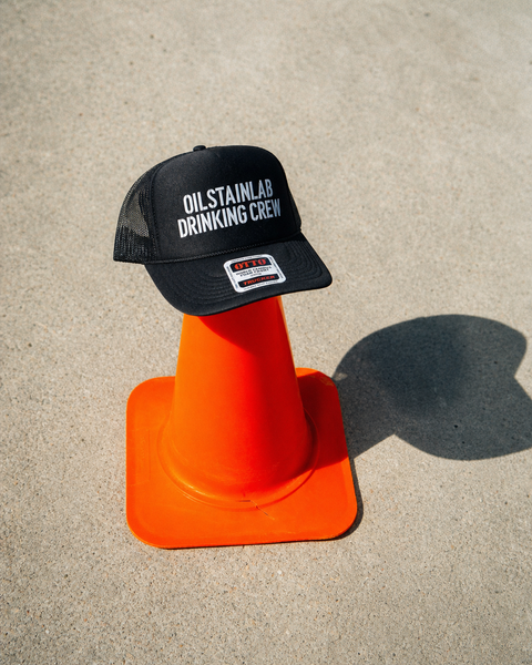 OILSTAINLAB Drinking Crew Trucker Hat