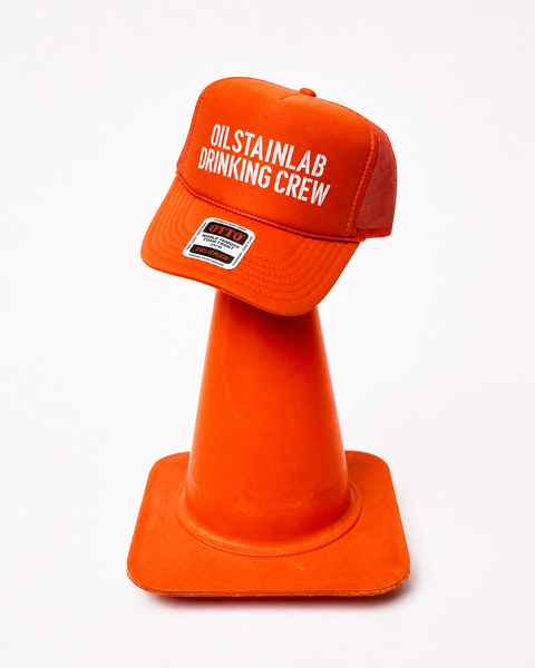 OILSTAINLAB Drinking Crew Trucker Hat